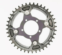 ALLTOO Bike Part Bicycle Crankset Bafang 104BCD Motor Aluminum Alloy Chainring Mid Drive Adapter For Electric E-bike 32T-52T