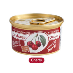 Car Air Freshener Bubble Gum Scent Perfume Canned Wood Block LongLasting Strong Aroma Auto Home Closet Deodorizer