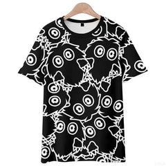 Outdoor Casual Wear Men's Shirts Yu-Gi-Oh!  Kuriboh Printed Short Sleeve Interesting High Quality Quick-Dry Loose Mens T shirt