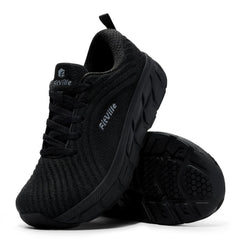 FitVille Men's Sports Shoes Extra Wide Running Walking Shoes for Men Comfort Casual Men Sneakers Lightweight Cushioned Footwear