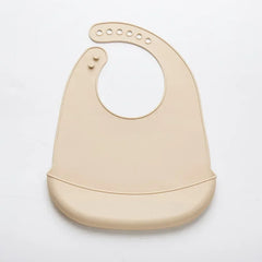 1-3pcs Baby Bib Adjustable Waterproof Bibs Babies Soft Edible Silicone