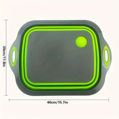 Portable Space Saving Basin with Built-in Sink and Storage Function - Perfect for Outdoor Camping Travel Home Folding Basin