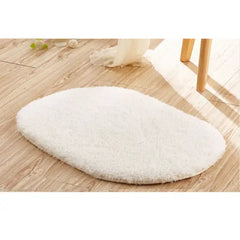 Cashmere Bath Bathroom Bedroom Floor Mat Shower Rug Non-Slip Thicken