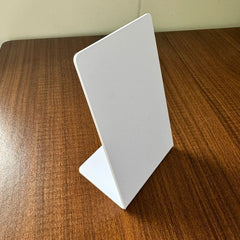 NFC Station table Tag 13.56Mhz programmable Compatible Google Review Card NFC Reviews display bending Card Acrylic Table Sticker