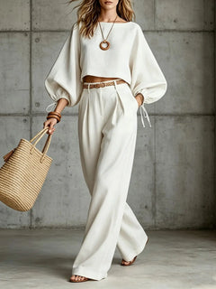 Summer and Autumn New Casual Women's Wear in Europe, America, and Europe Large Loose Cotton Hemp Casual Pants