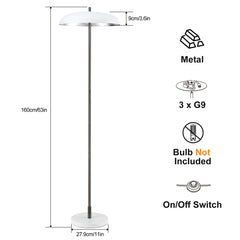 63 Inch Floor Lamp Modern Minimalist LED European Lamp Hotel Guest
