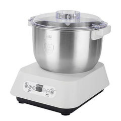 Automatic Dough Kneading Machine Constant Temperature Fermentation Proofing Multifunctional Commercial Stand Mixer 7L White