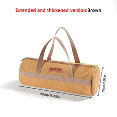 Camping Tools Storage Bag Large Capacity Cylinder Tent Stake Bag