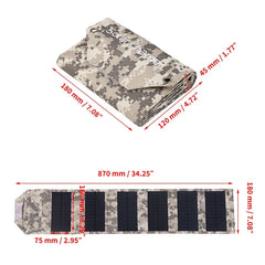 100w/80w/60w Foldable Solar Panel 5V USB Portable Folding Bag for Cell