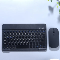 Spanish/English Keyboard Ultra Thin Wireless Keyboard Mouse for iPad Pro for Xiaomi Samsung Keyboard Bluetooth 10 inch
