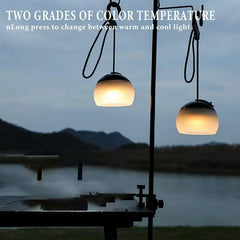 Camping Light with Hook 4 Mode Adjustable LED Tent Light Portable