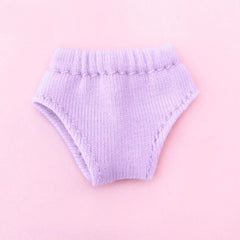 Cute OB11 Doll's Underwear DIY Elasticity Cotton Underwear 12 Colors Briefs Underwear