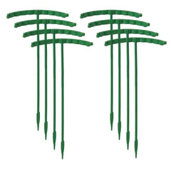 Plastic Plant Support Pile Stand Plant Support Pile for Flowers Greenhouses Arrangement Fixing Rod Holder Garden Tools