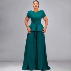 2 Piece Women Sets L-4xl Plus Size Matching Sets Big Size 3XL Two