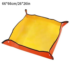 Thickened Waterproof Mats Garden Soil Change Mats Gardening Tools Plant Flower Pot Reusable Transplanting Change Pot Plant Mats