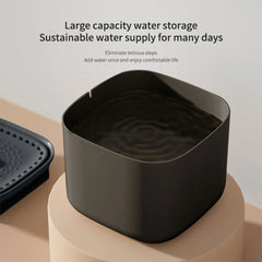 New Cat Water Fountain Ultra Quiet 3L Large Capacity Pet Auto Drinking Dispenser for Cats Dogs Inside Detachable Easy to Clean