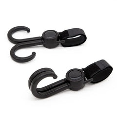 2Pcs Hooks For Baby Stroller Multi Purpose Baby Stroller Accessories Rotate 360 Degree Hook Pram Organizer Bag Hanger New