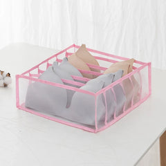Closet Organizer For Underwear Socks Home Cabinet Divider Storage Box Drawer Organizers Bra Socks Storage Organizer Box