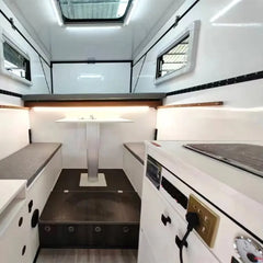 Outdoor Camping Tent - Fully Equipped Truck Camping, Pop-up Truck Camping Equipment with Bed for Outdoor Excursions.
