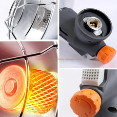 C4DE Multifunctional Gas Camping Heaters Small Size Easy Carry