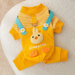 New Luxury Dog Clothes Puppy Costume Striped Jumpsuit Pet Clothes for Dog Sweatshirt Chihuahua French Bulldog Romper