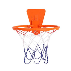 Children's indoor basketball frame without punching, wall mounted, adjustable, simple basketball rack, silent ball throwing