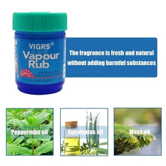 Vapour Rub White Cooling Balm Ointment For Anti Mosquito Dizziness Essential Balm Oil Tiger Balm Long Lasting