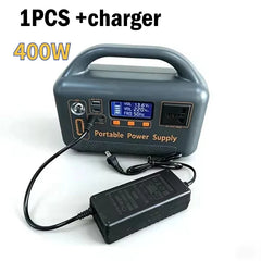 500W 220V Portable Power Station Solar Generator 461Wh 36Ah LiFePO4 Battery Power Bank for Outdoor Camping RV Emergency Energy