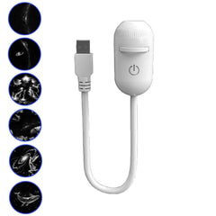 USB galaxy Projector Night Light 2-in-1 Mini Galaxy 360° Rotate LED Starry Sky Ambient Lamp For Party Home Saturn Decoration