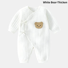 Bear Newborn Baby Clothes New Born Baby Jumpsuit for Boys Girls Cotton Toddler Rompers with Hat Bebe Outfits One-Piece Pajamas