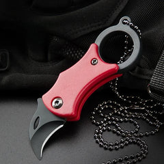 Mini Folding Knife Portable Pocket Knife Camping Food Processing Food Construction Repair Outdoor Equipment Keychain Mouth