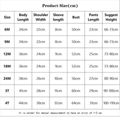 Kids Clothes Set Baby BoyGirl T-Shirt + Shorts Summer Clothing Cotton Cartoon Casual Boys Tracksuit Children Baby Clothes Set