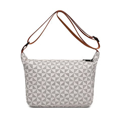 Neutral style bag with a combined design for men and women, suitable for travel. PU cross-body bag.
