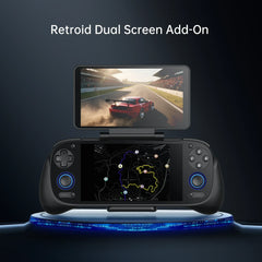 Retroid Dual Screen Add-on Expand 5.5Inch Oled Screen Back Clip Design With TypeC Plug For RP4Pro/RP Mini/RP MiniV2/RP5