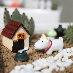 Animal Country Farm Fairy Garden Accessories Miniature Ornament Statue Figurines Landscape Bonsai Pot Dollhouse Terrarium Decor