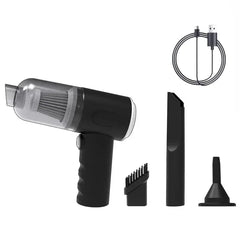 Wireless Handheld Mini Car Vacuum Cleaner USB Charging Battery Wet & Dry Dual Use Portable Cleaner For Car Household