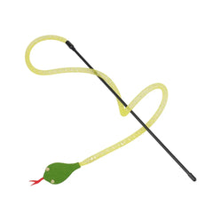 Tassel Snake Cat Teaser Stick Teasing Rod for Cats Toys Kitten Playing Scratch Pet Toy Wand