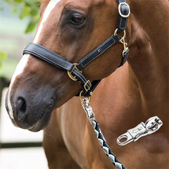 1/2Pcs 10cm Zinc Alloy Horse Panic Clip Buckle Quick Release Snap Hook Equestrian Horse Pony Care Tack Accessory