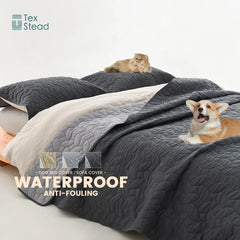 Waterproof Dog Bed Blanket Sofa Cover Pet Blanket for Furniture Bed Couch - Easy to Clean Dog Bed Cover