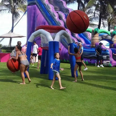 Iatable Custom Giant Hoop Basketball Shooting Sport Game For Backyard Party