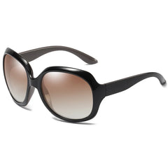 Polarized Women Sunglasses Oversized Anti Reflective UV400 Fashionable Simple Sports Style Drive
