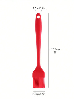 Leeseph Silicone Heat Resistant Marinading Meat Grill Basting Pastry Brush for Oil Butter Sauce Sausages Desserts Barbecue BBQ