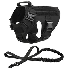 Tactical Military Vest Pet German Shepherd Golden Retriever Tactical  Training Dog Harness and Leash Set For All Breeds Dogs
