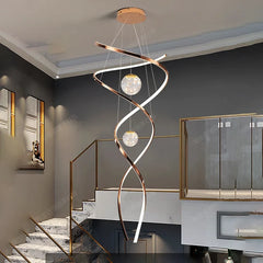 Home Decoration - Hall Chandelier - Staircase Chandelier - Indoor Lighting Fixtures - Ceiling Lights - Exquisite Indoor Lighting