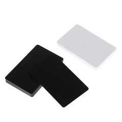 NFC215 Black White Cards Rewritable NFC NT-AG215 PVC Cards Blank Easy Convenient Programmable NFC Business Card