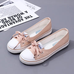 New Women Shoes Fashion Canvas Shallow Casual Shoes for Woman Comfort