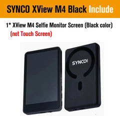 SYNCO XView M4 / M4 AI / M4 Touch Screen Selfie Monitor Screen Vlogging Monitor for iPhone Android Live Streaming TikTok Vlog