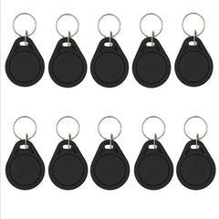 5YOA 5/10pcs RFID 13.56mhz Smart Chip Keychain Ic Rewritable Label Waterproof Copy Card Badge Uid Token Tag Clone Duplicator