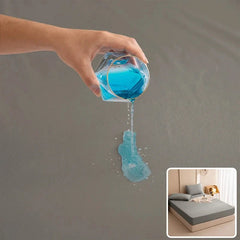 Waterproof Mattress Cover Fitted Bed Sheet With Elastic Band Anti-slip Adjustable Mattress Protector Double Fitted Sheet For Bed