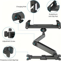 Car Tablet Holder, Headrest Tablet Mount Headrest Stand Cradle